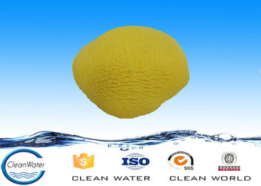 Basicidade amarela 70.0-90.0 do tratamento da água do cloreto do Polyaluminium do pó PAC09 Al2O3 ≥30%